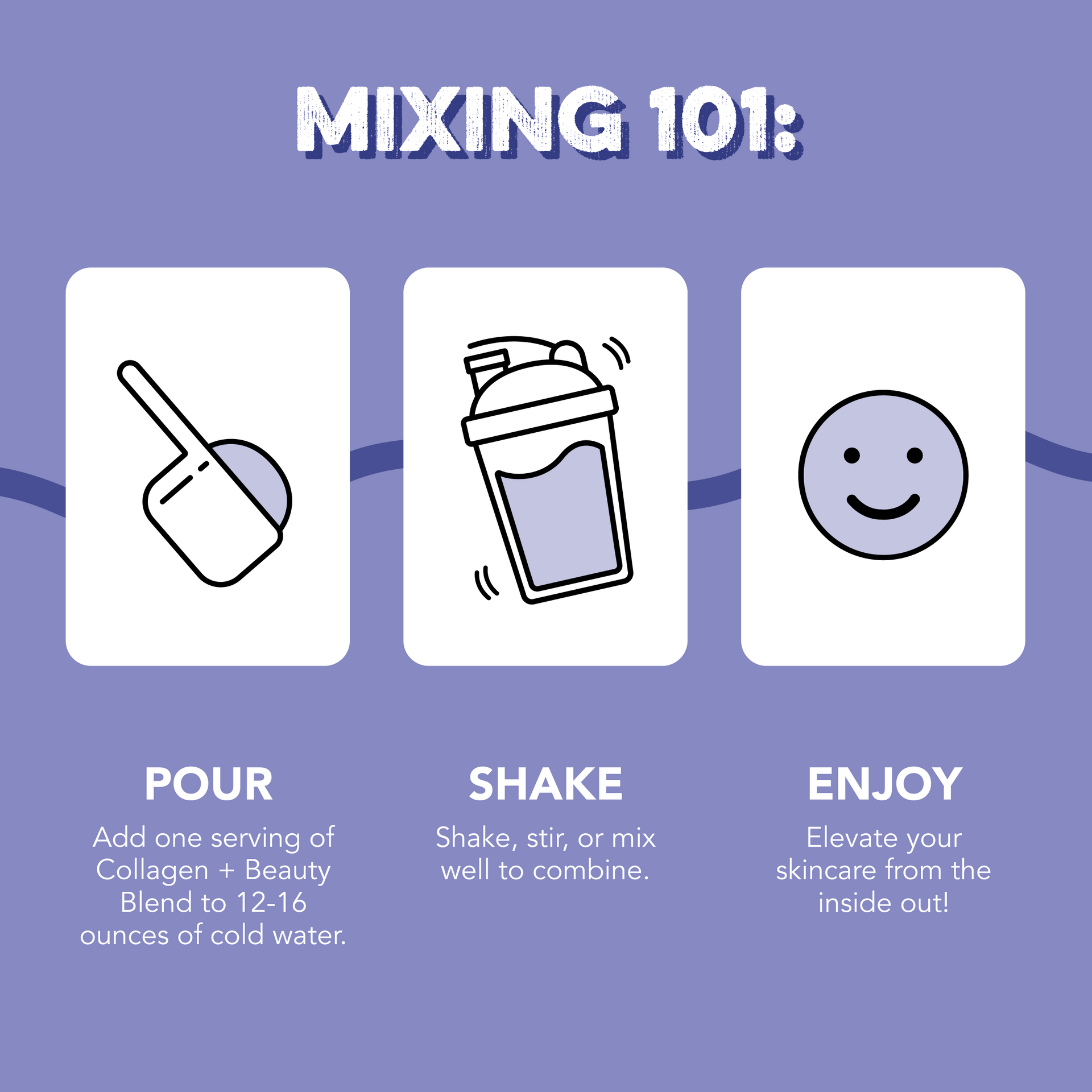 Collagen + Beauty Blend: Blackberry Lemonade (30 Serving)