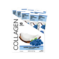 Collagen: Blue Hawaii Super Collagen Mix (10 Single Serving Stick Packs)
