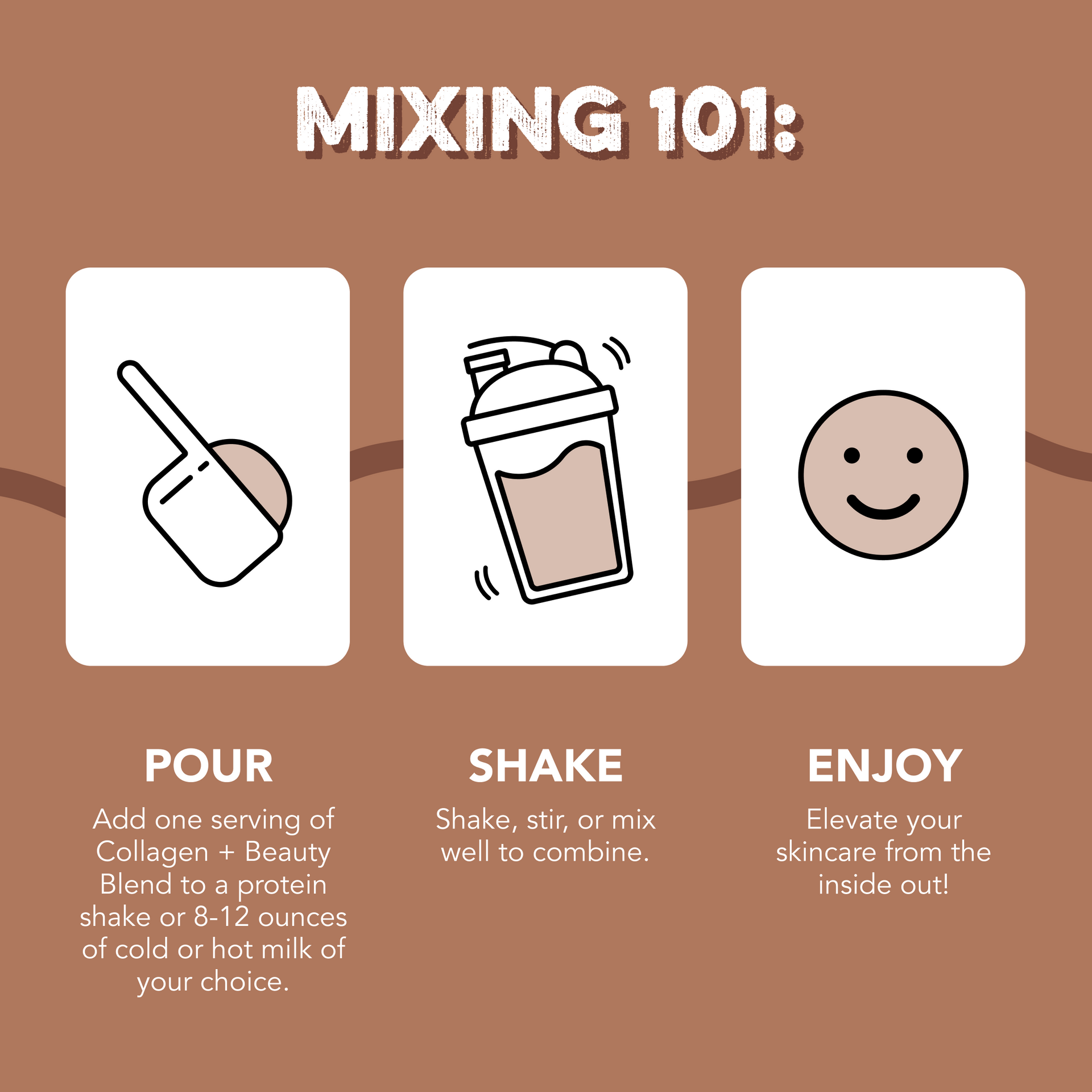 Collagen + Beauty Blend: Chocolate Silk (30 Serving)