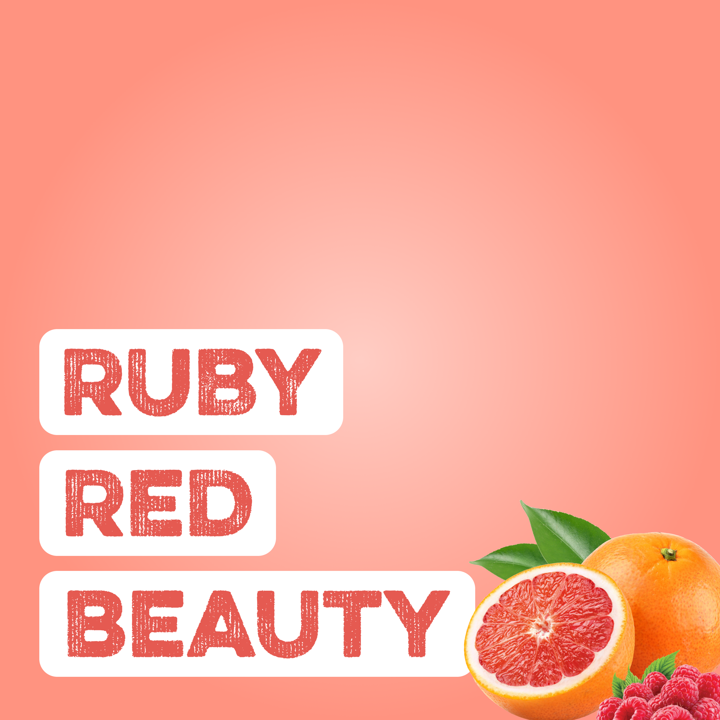 Collagen + Beauty Blend: Ruby Red Raspberry (30 Serving)