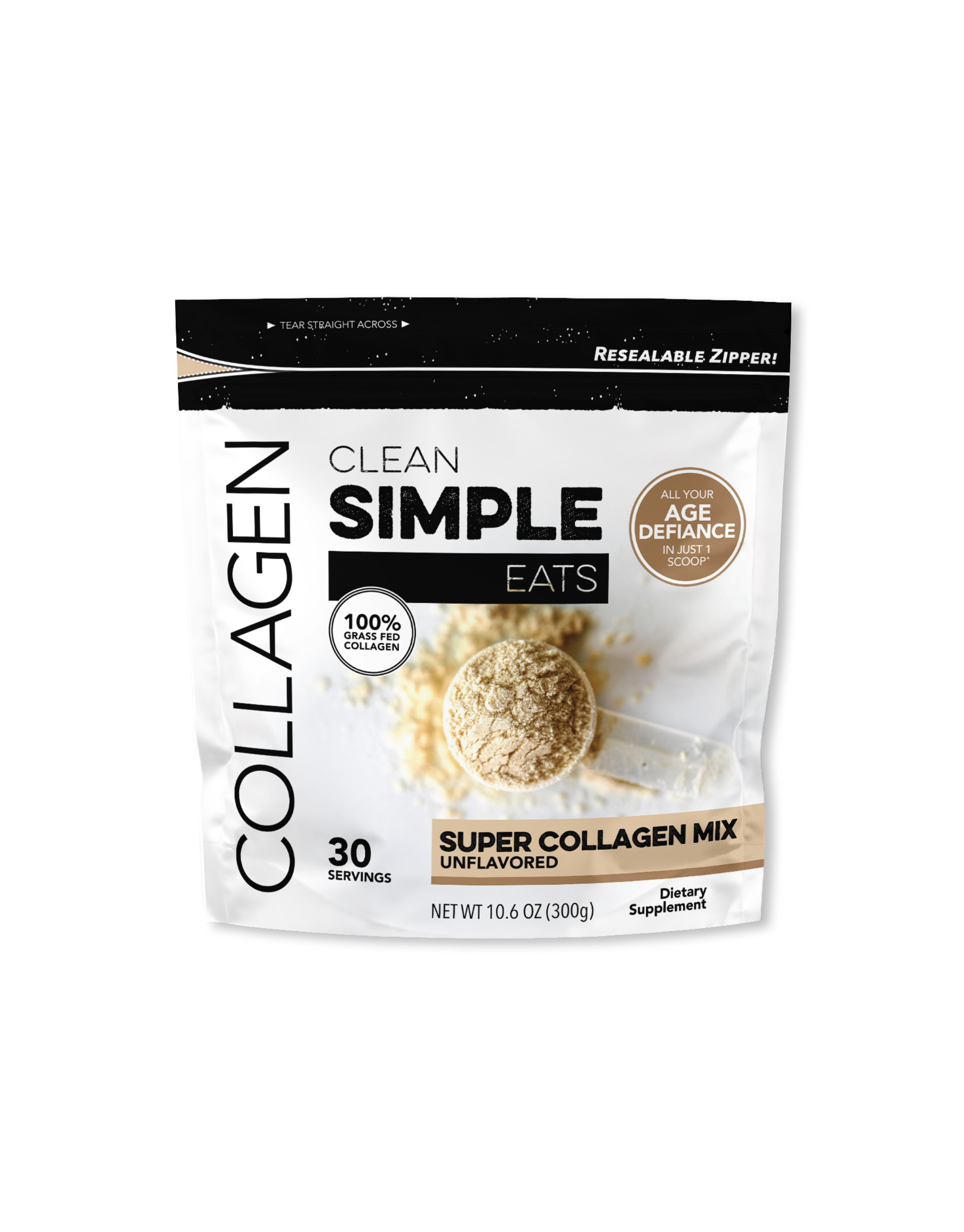 Collagen: Unflavored Super Collagen Mix (30 Servings)