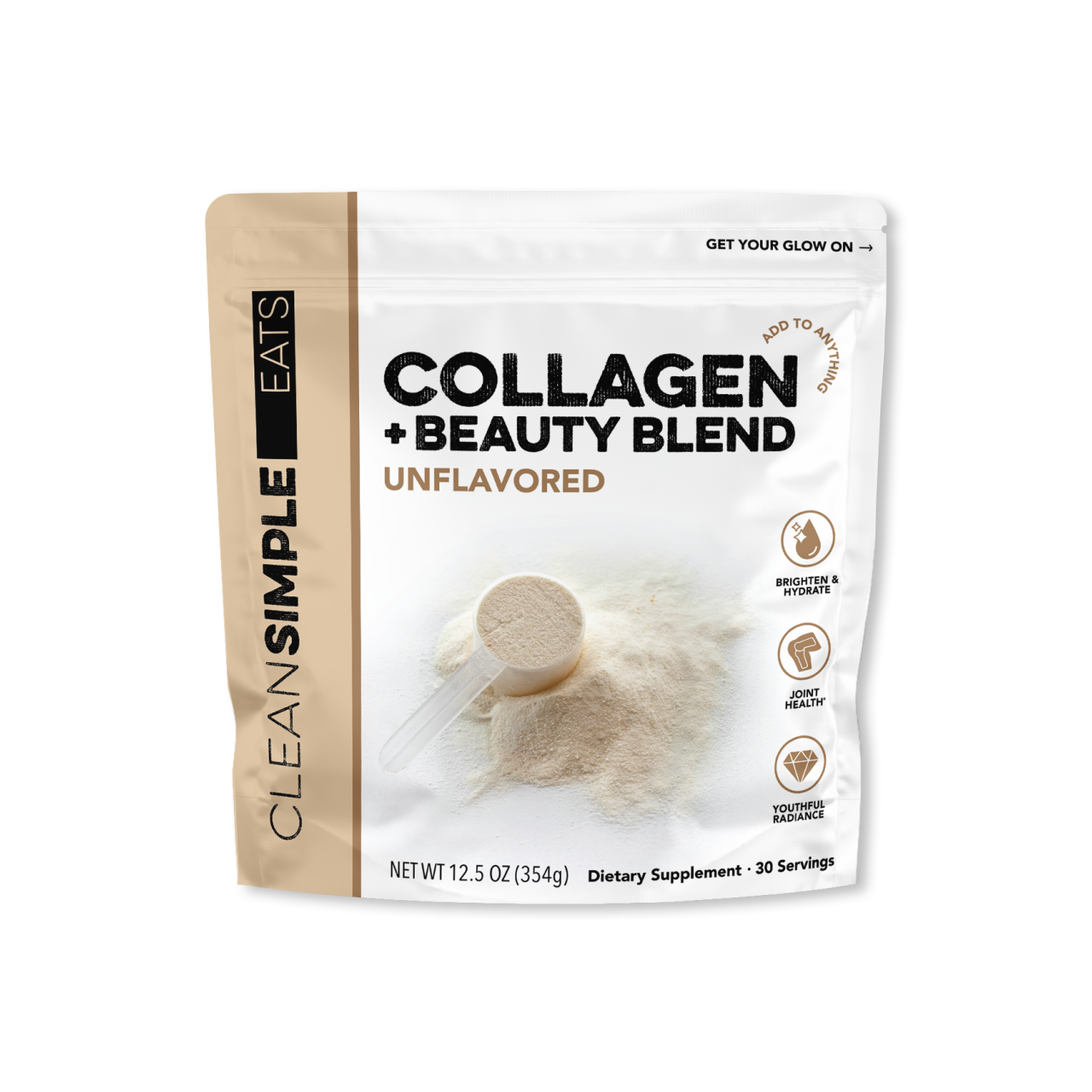 Collagen + Beauty Blend: Unflavored (30 Servings)