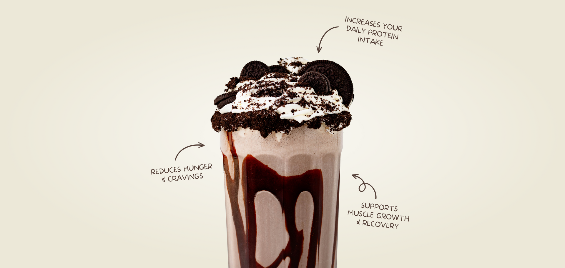 Protein Powder: Cookies 'N Cream (10 Single Serving Stick Packs)