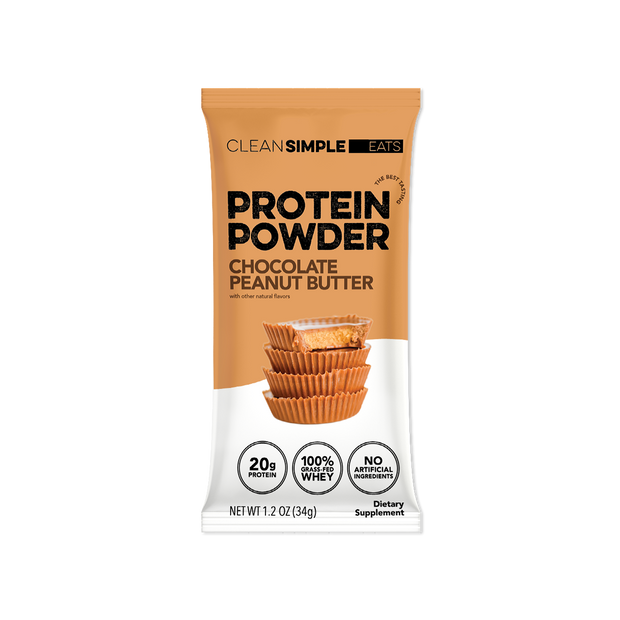 Protein Powder: Chocolate Peanut Butter (Single Serving Stick Pack Sample)