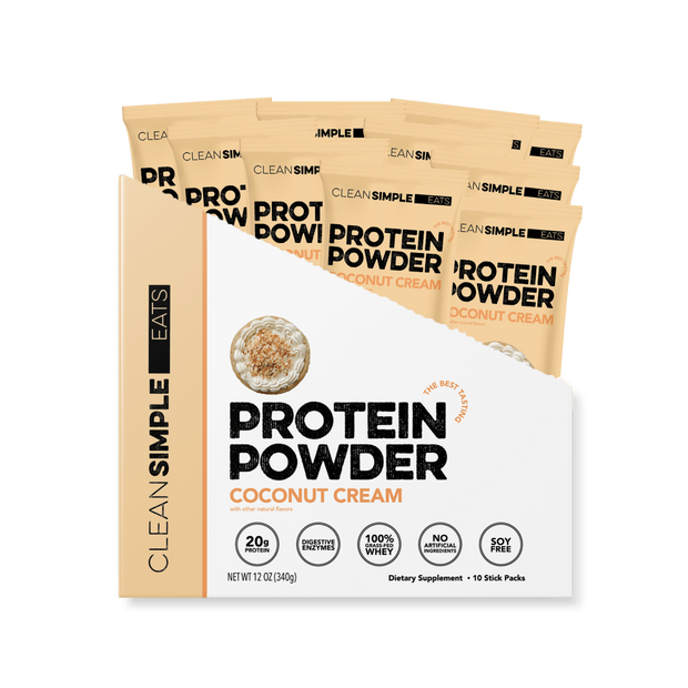 Protein Powder: Coconut Cream (10 Single Serving Stick Packs)