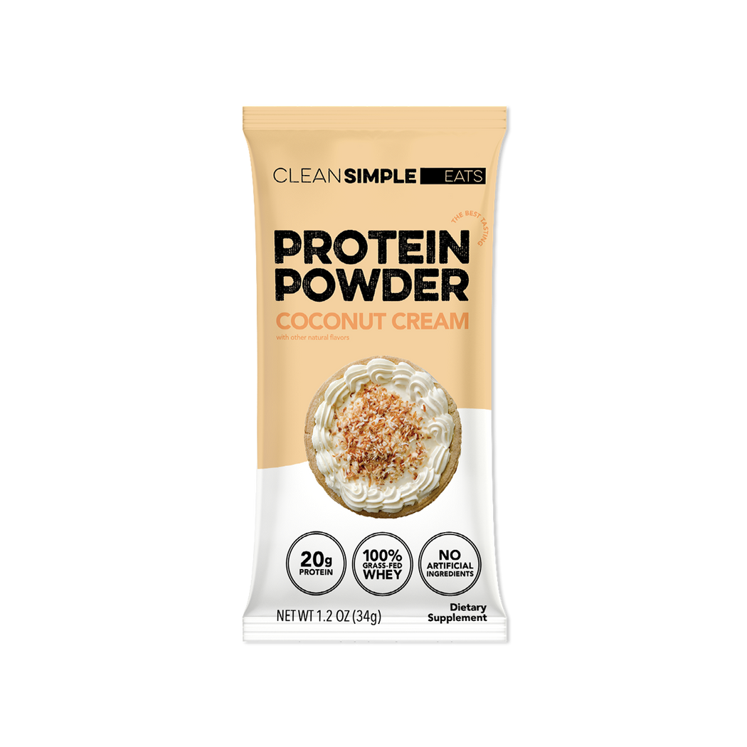 Protein Powder: Coconut Cream (Single Serving Stick Pack Sample)