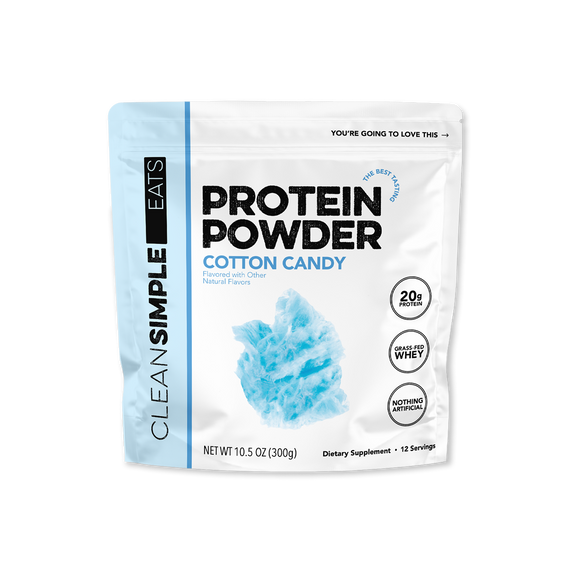 Protein Powder: Cotton Candy (12 Serving Bag)