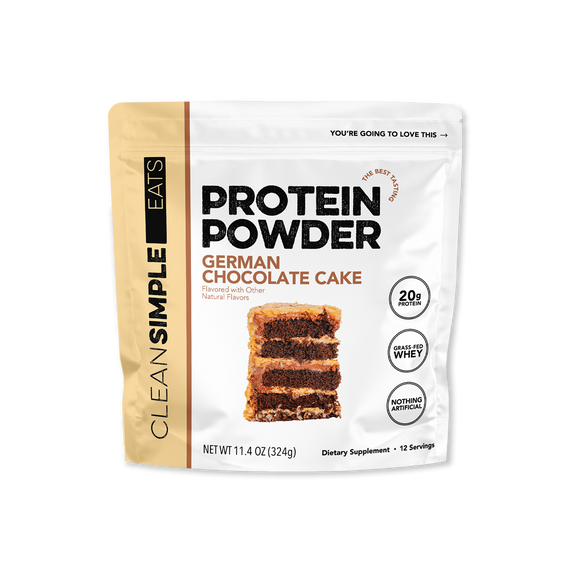 Protein Powder: German Chocolate Cake (12 Serving Bag)