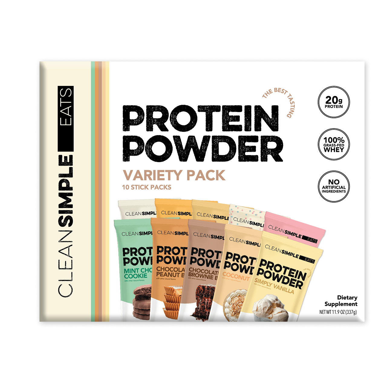 10-Flavor Variety Pack (10 Single Serving Stick Packs)