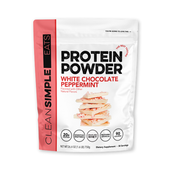 Protein Powder: White Chocolate Peppermint (30 Serving Bag)
