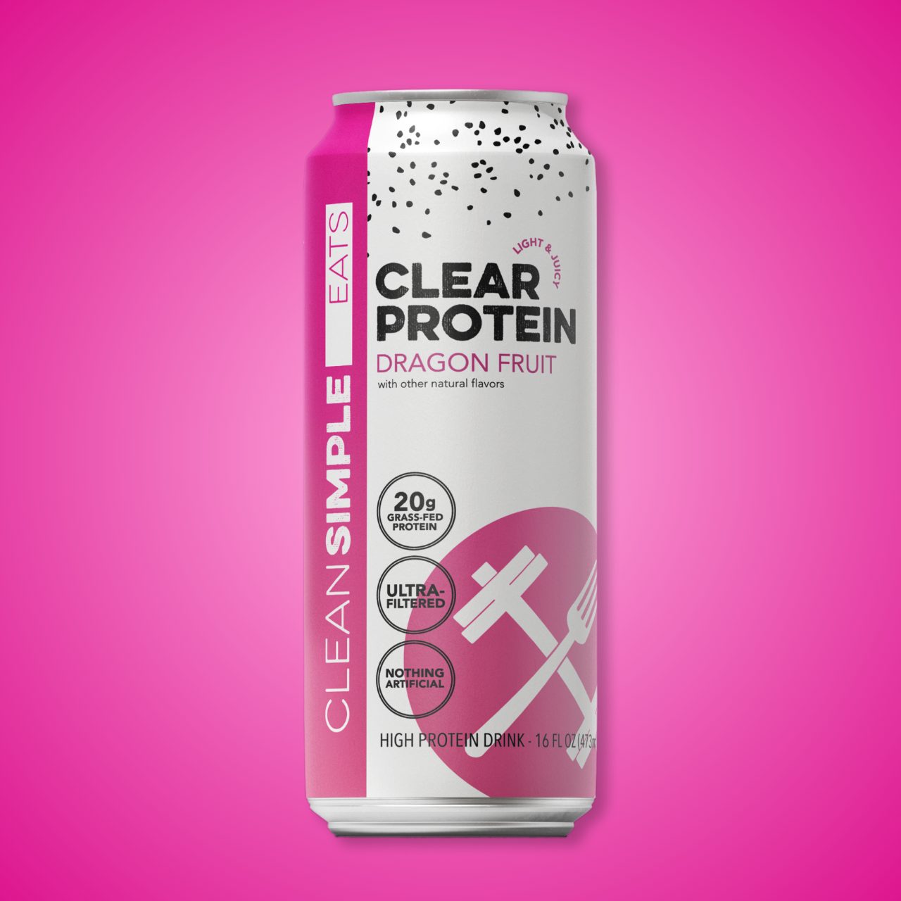 Clear Protein: Dragon Fruit (12 Serving)