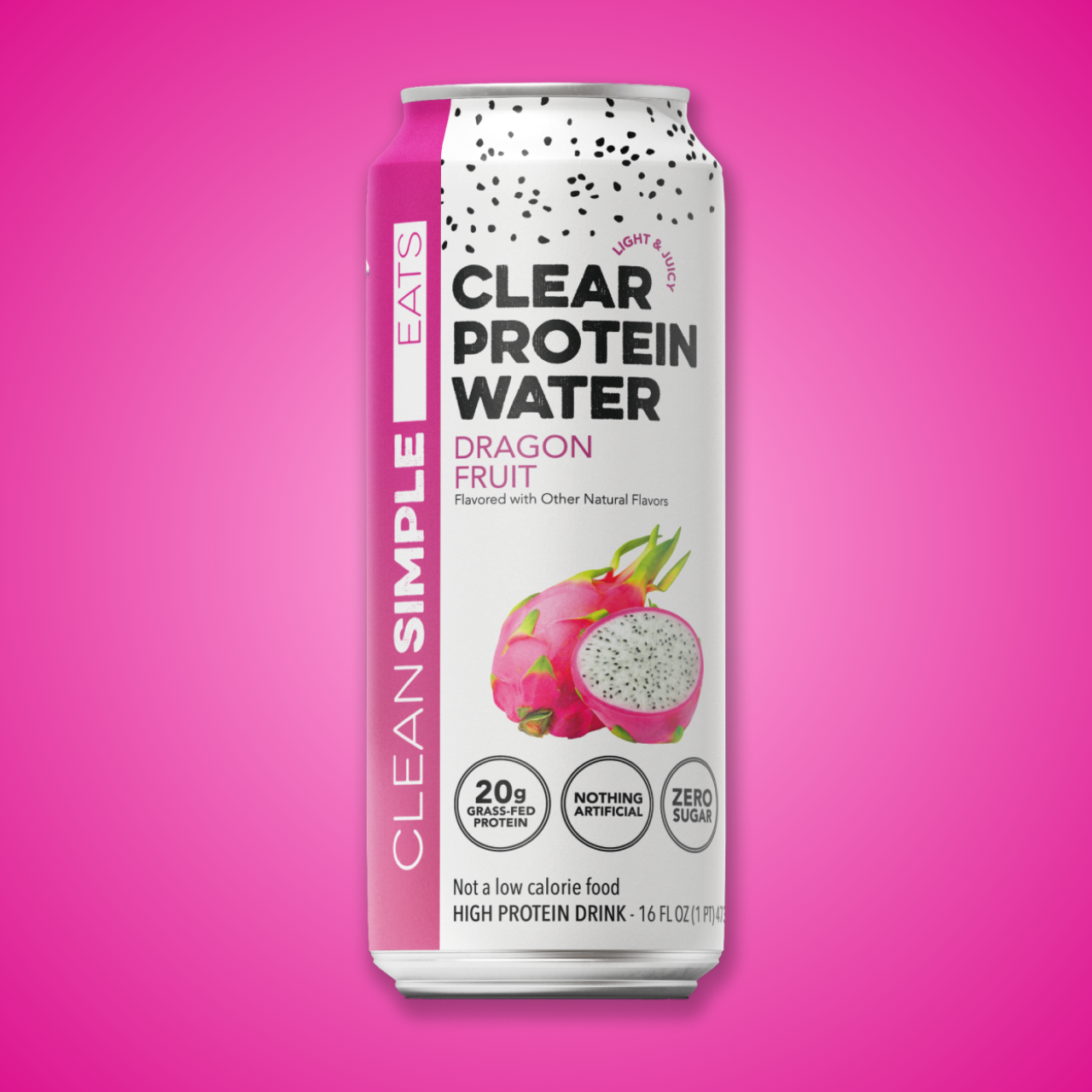 Clear Protein Water: Dragon Fruit (12 Pack)