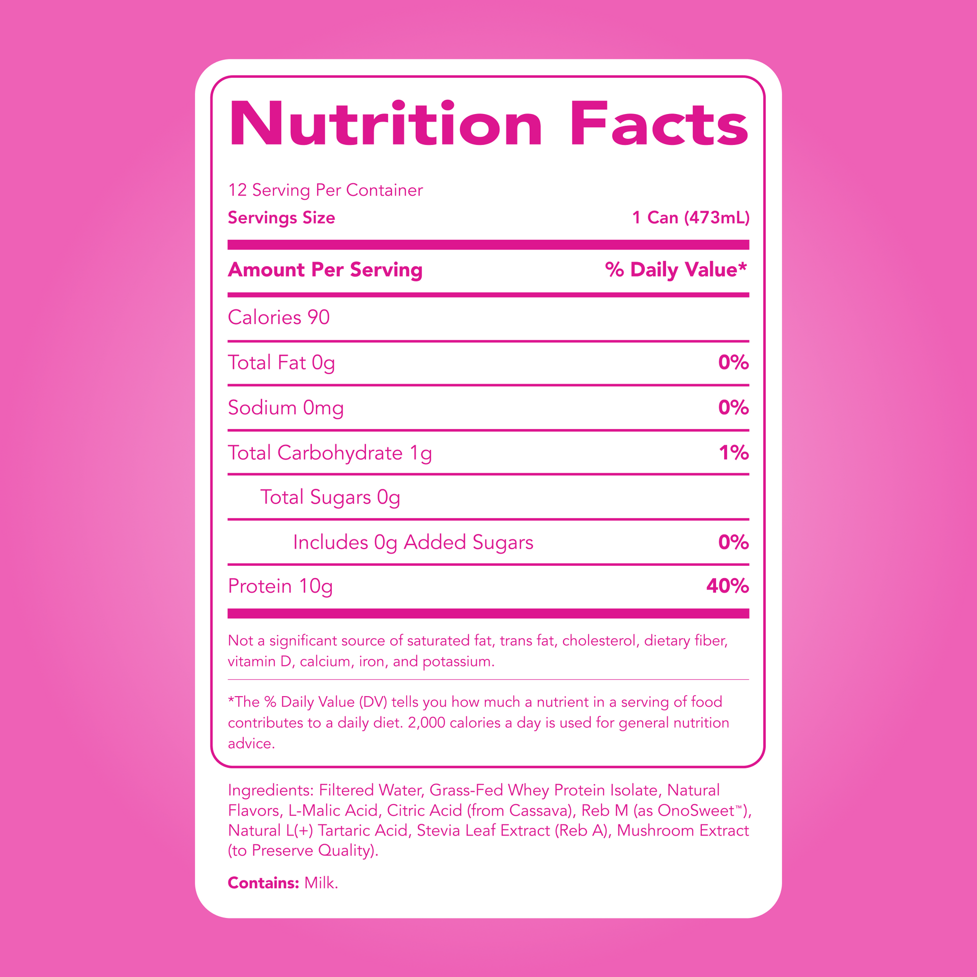 Clear Protein Water: Dragon Fruit (12 Pack)