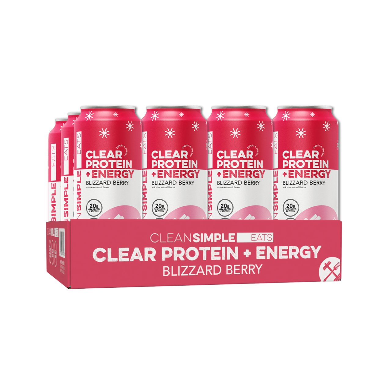 Clear Protein + Energy: Blizzard Berry (12 Serving)