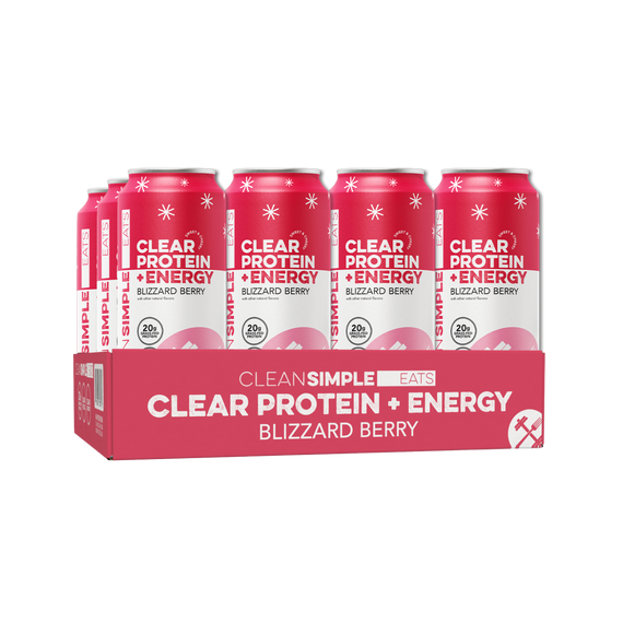Clear Protein + Energy: Blizzard Berry (12 Pack)