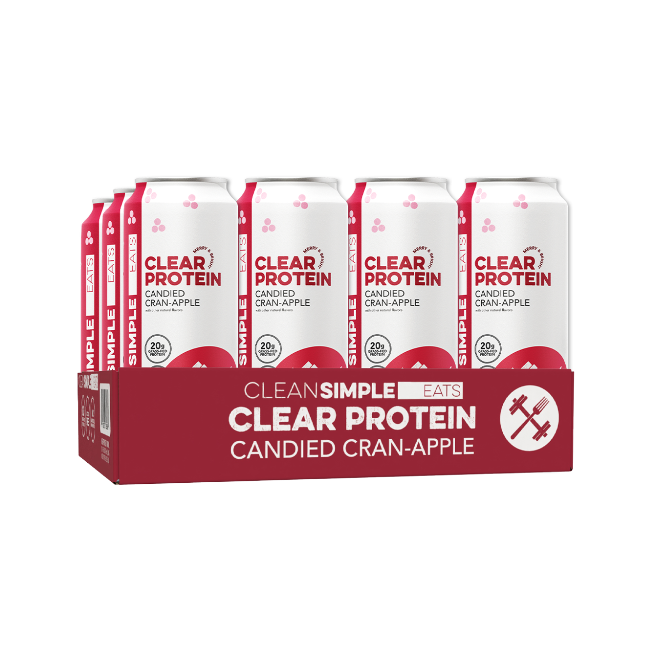 Clear Protein: Candied-Cran Apple (12 Pack)