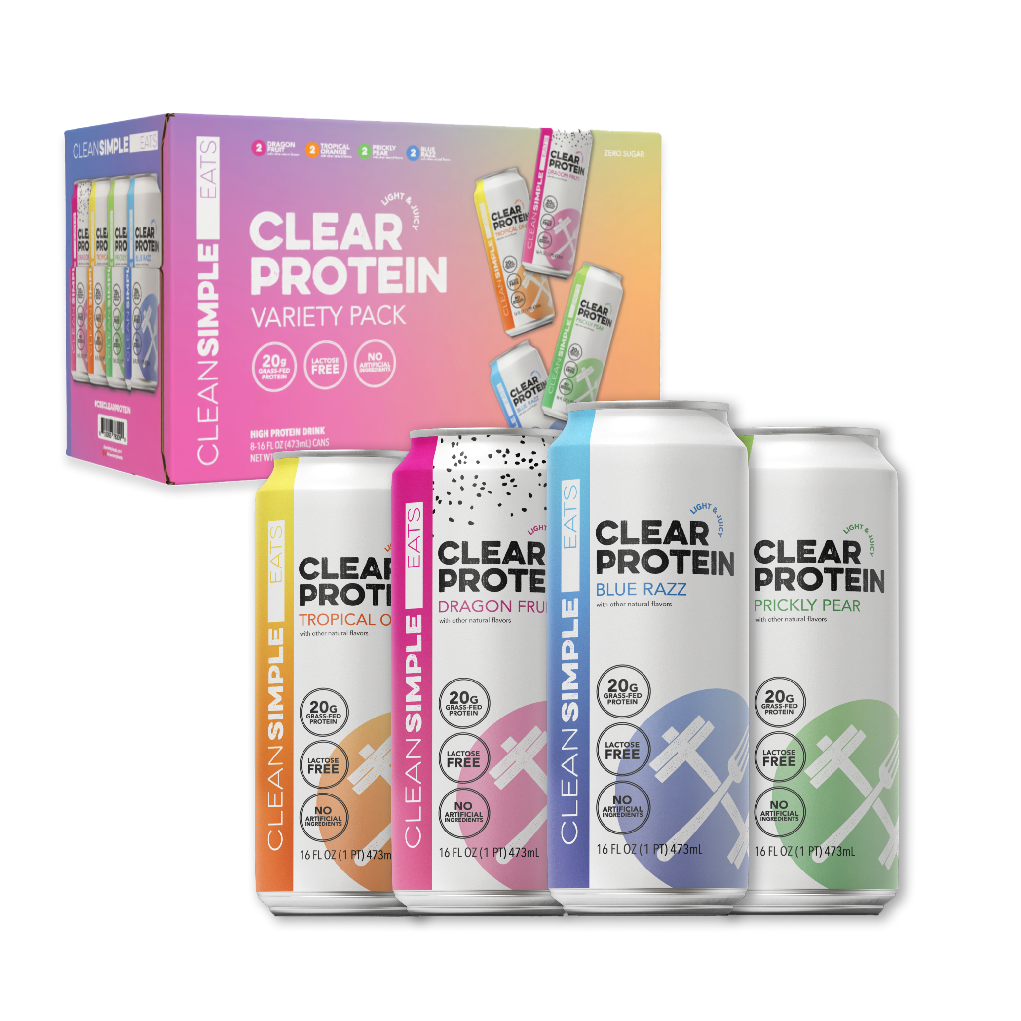 Clear Protein: Variety (8 Serving)