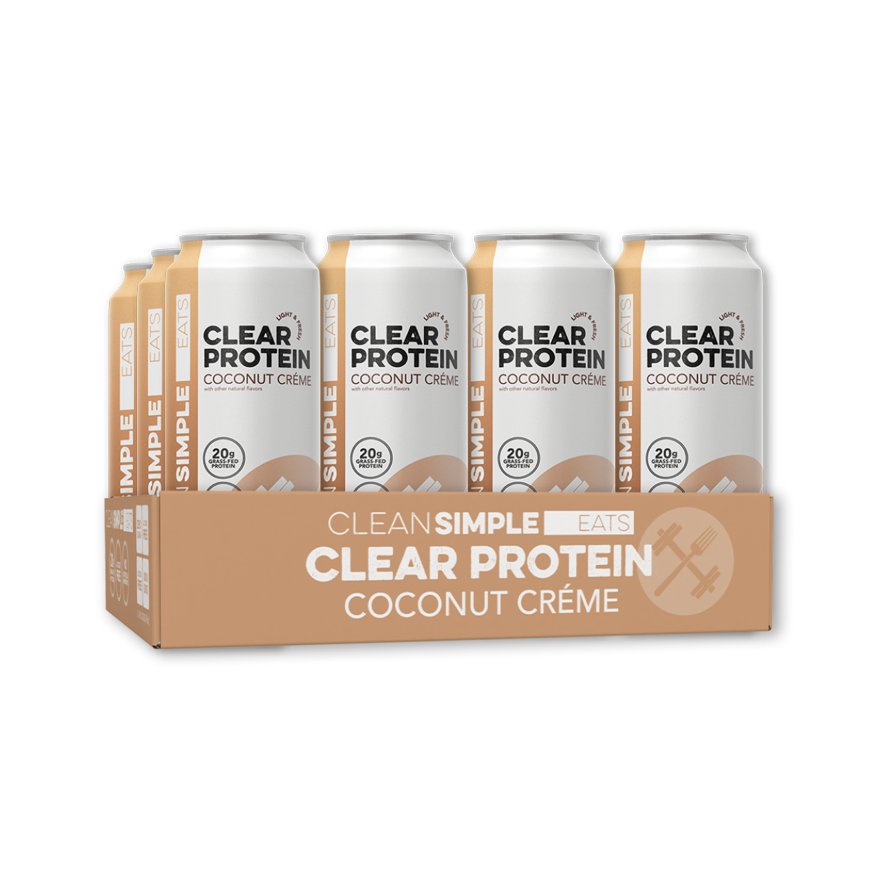 Clear Protein: Coconut Créme (12 Pack)