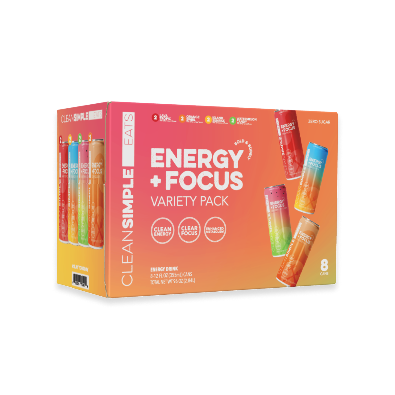 Energy + Focus: Variety (8 Serving)