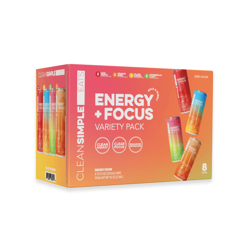 Energy + Focus: Variety (8 Serving) – Clean Simple Eats