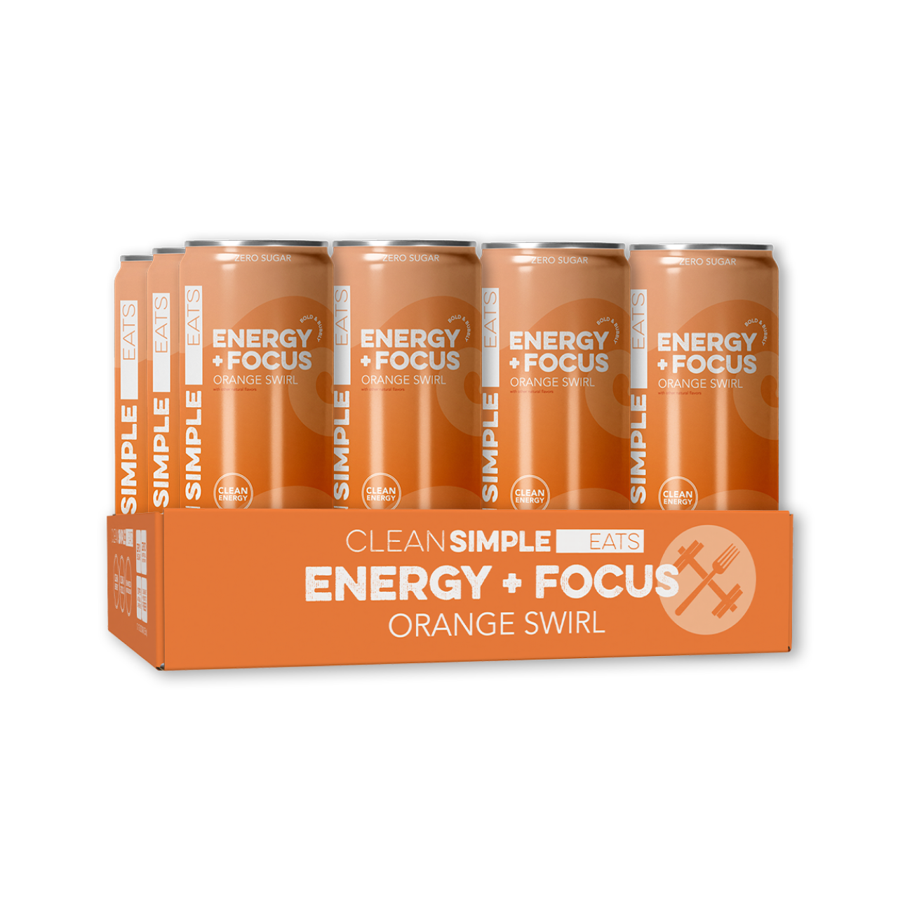 Energy + Focus: Orange Swirl (12 Serving) – Clean Simple Eats