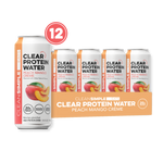 Clear Protein Water: Peach Mango Creme
