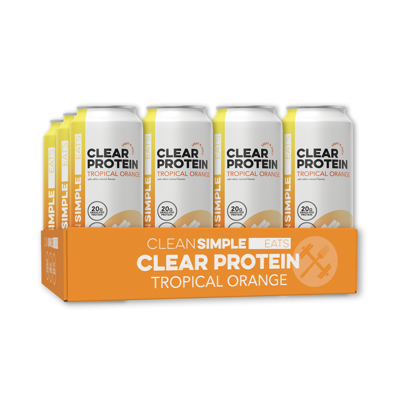 Clear Protein: Tropical Orange (12 Pack)