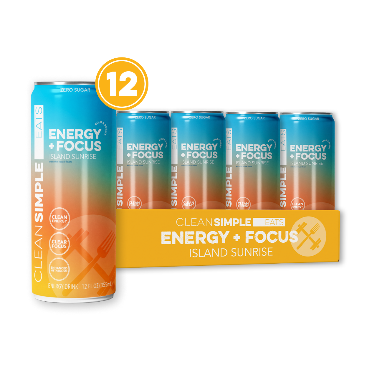 Energy + Focus: Island Sunrise (12-pack)