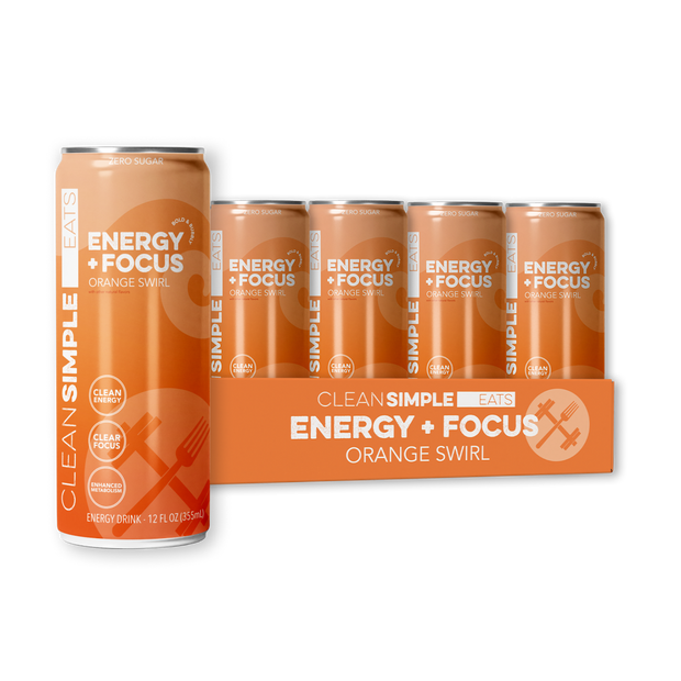 Energy + Focus: Orange Swirl (12-pack)