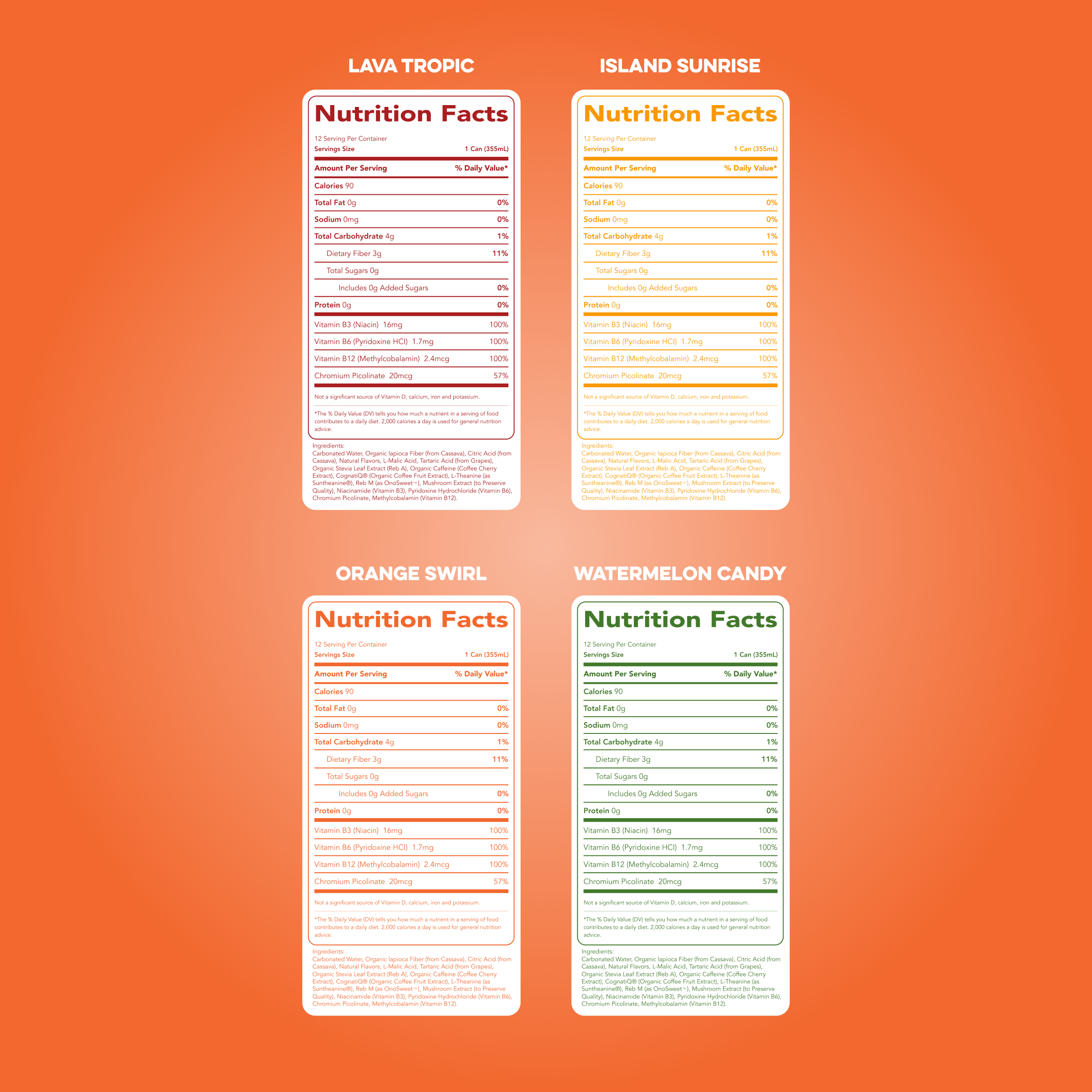 Energy + Focus: Variety (8 pack)