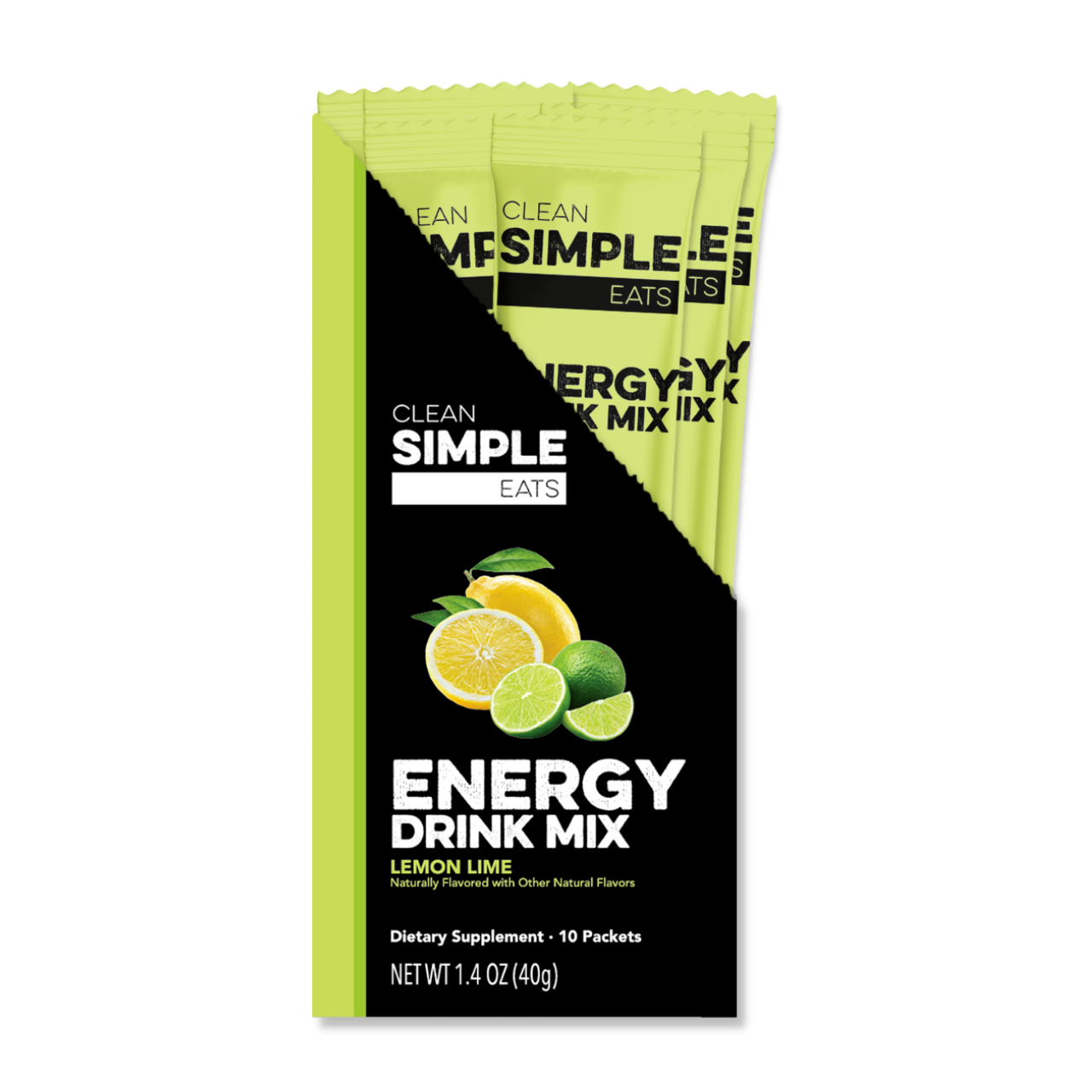 Energy: Lemon Lime Energy (10 Single Serving Stick Packs)