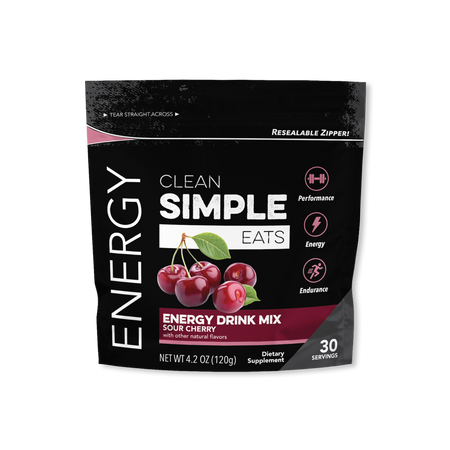 Energy: Sour Cherry Energy Drink Mix (30 Serving Bag)