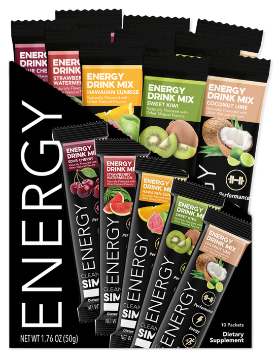 Energy Variety Pack (10 Single Serving Stick Packs)