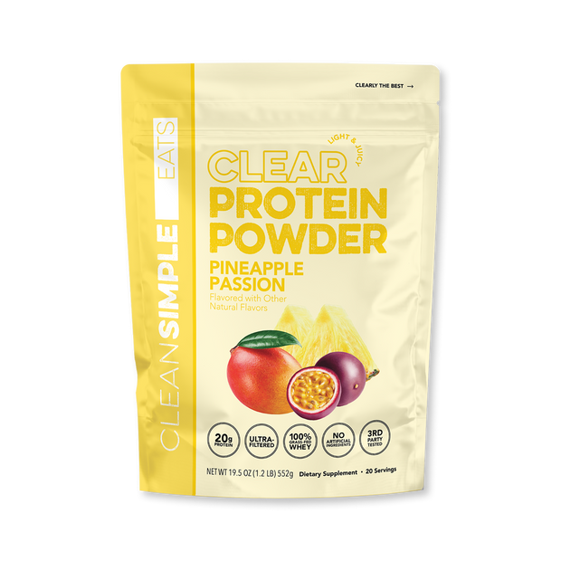 Clear Protein Powder: Pineapple Passion (20 Serving)