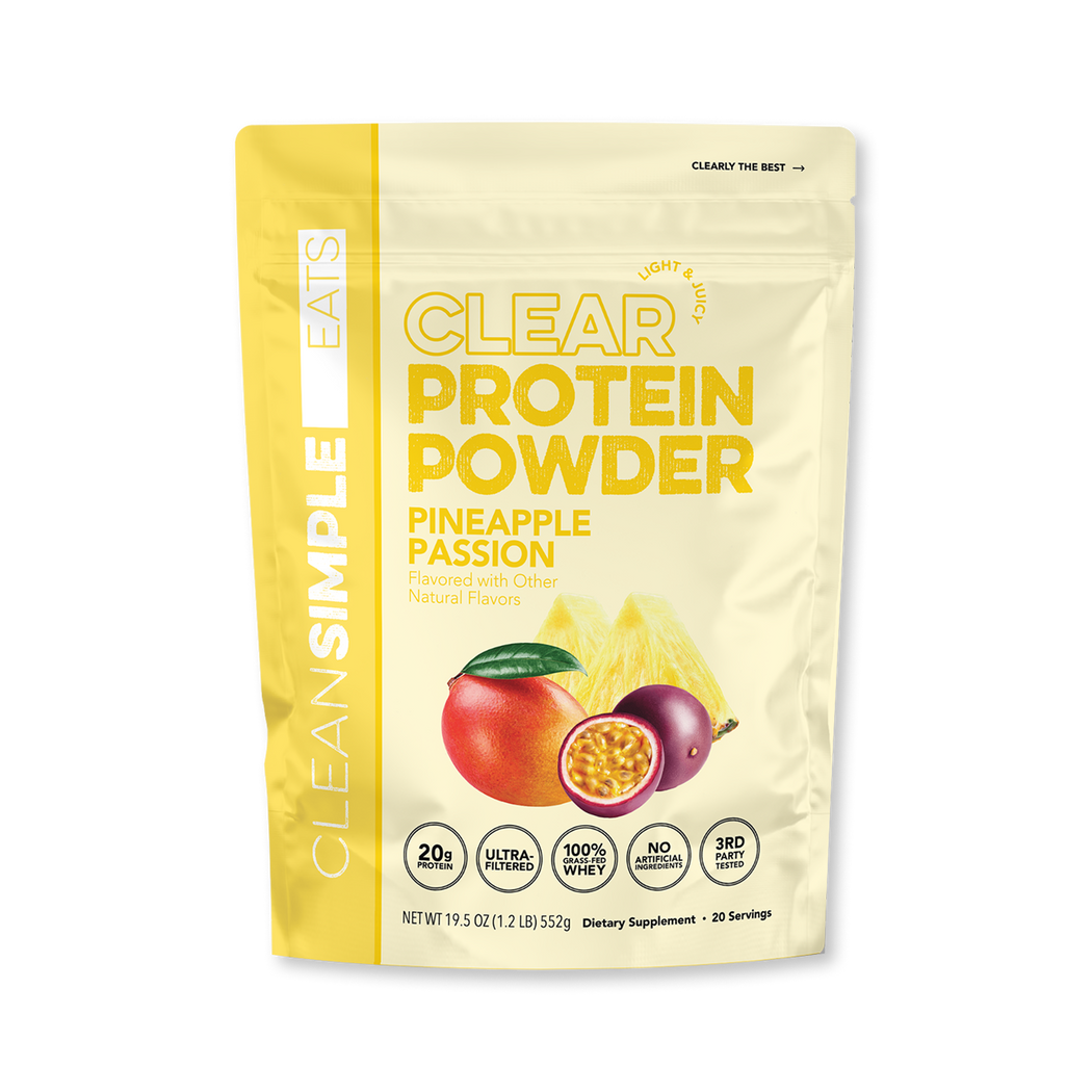 Clear Protein Powder: Pineapple Passion (20 Serving)