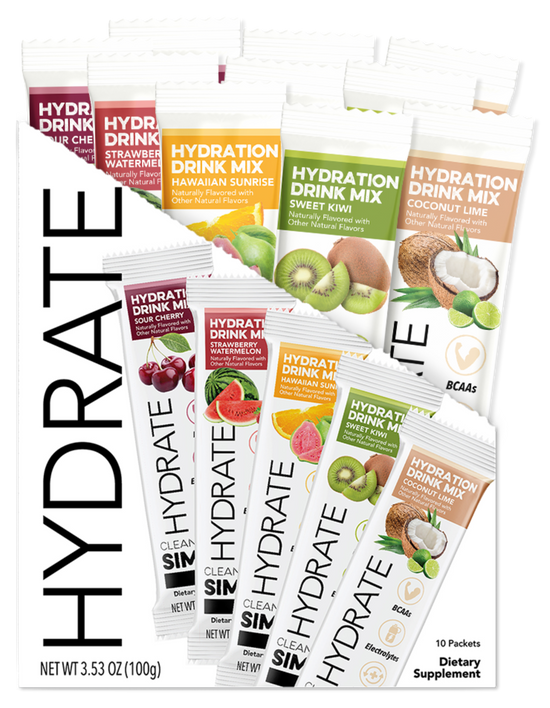Hydrate Variety Pack (10 Single Serving Stick Packs)