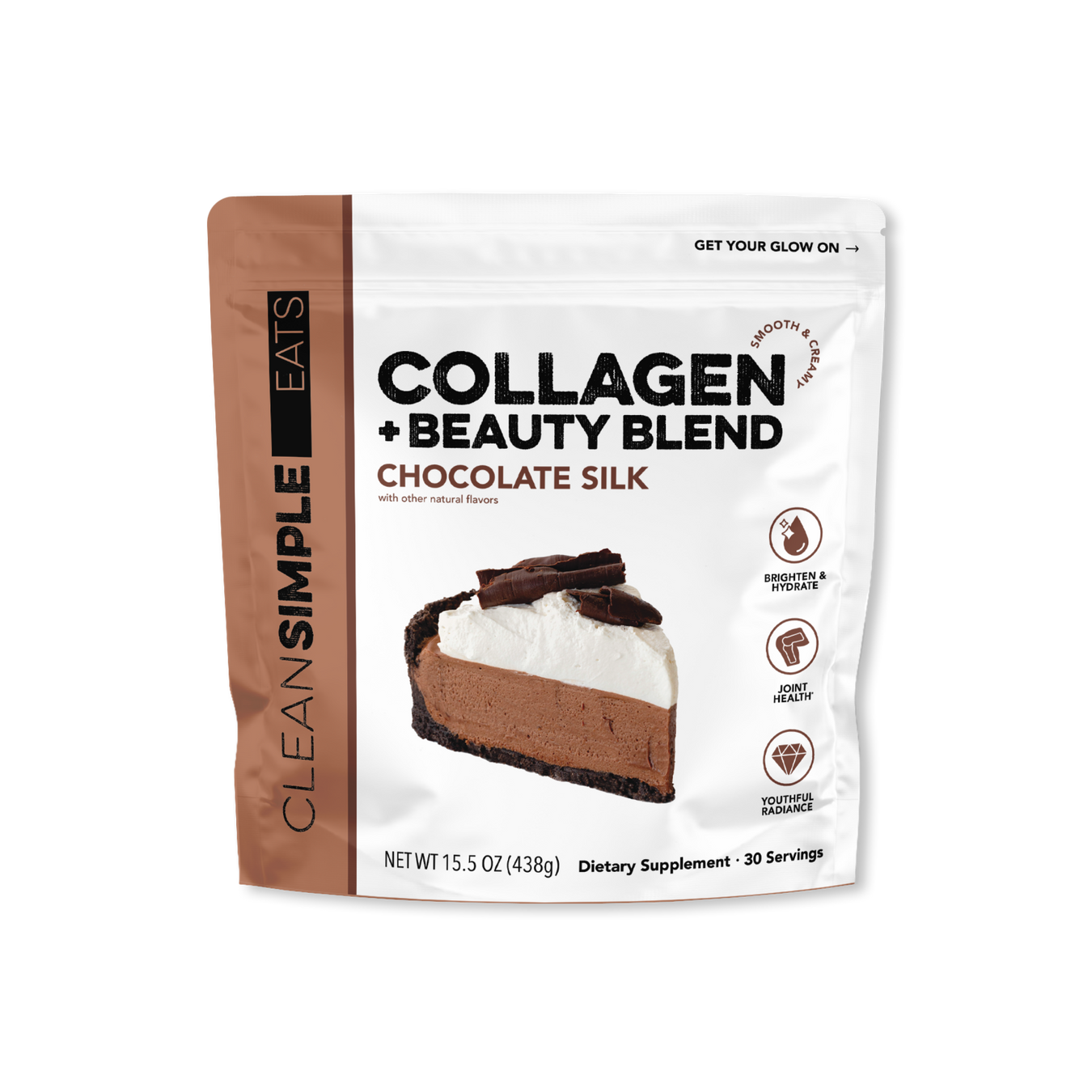 Collagen + Beauty Blend: Chocolate Silk (30 Serving)
