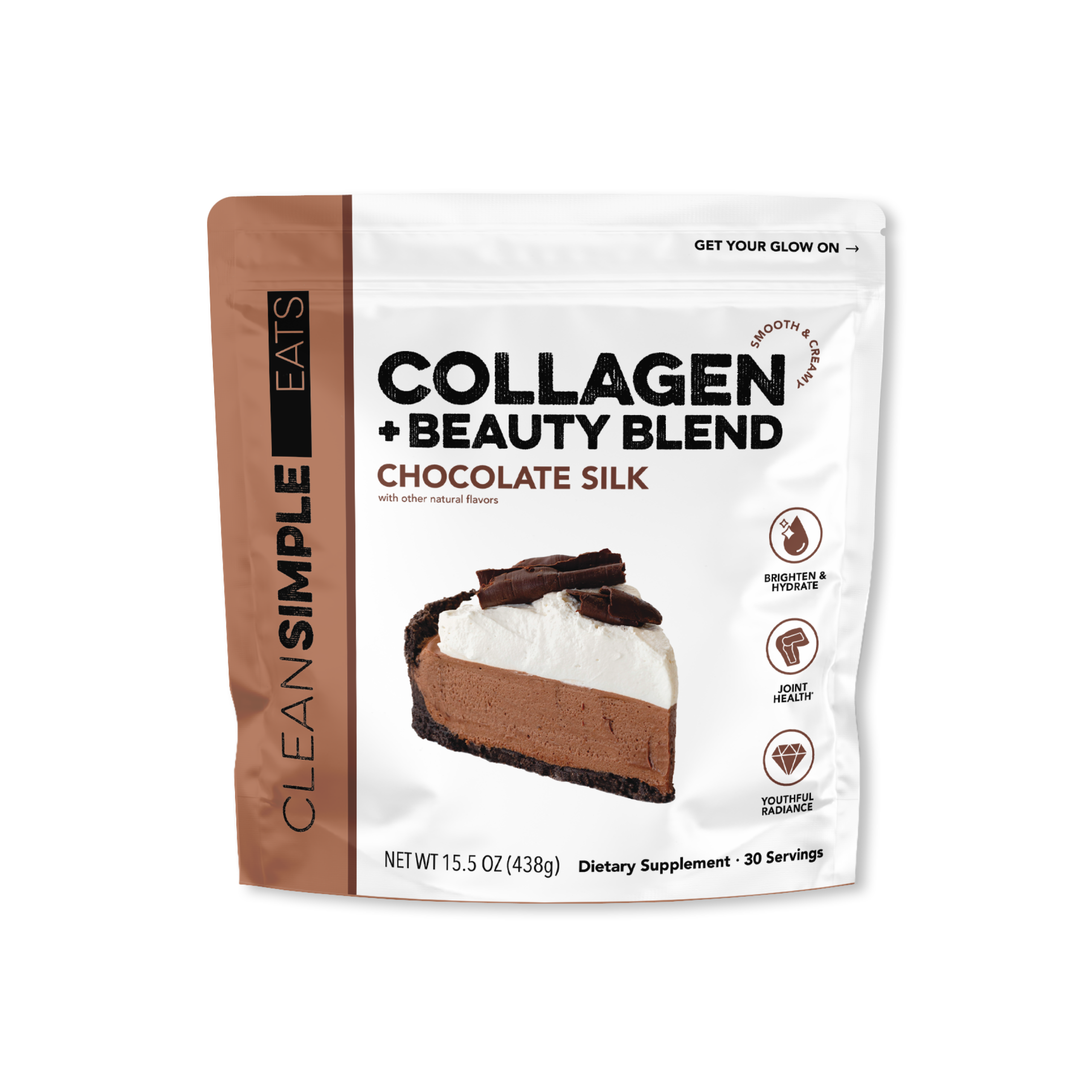 Collagen + Beauty Blend: Chocolate Silk (30 Serving)