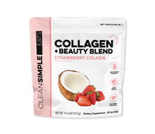 Collagen + Beauty Blend: Strawberry Colada (30 Serving)