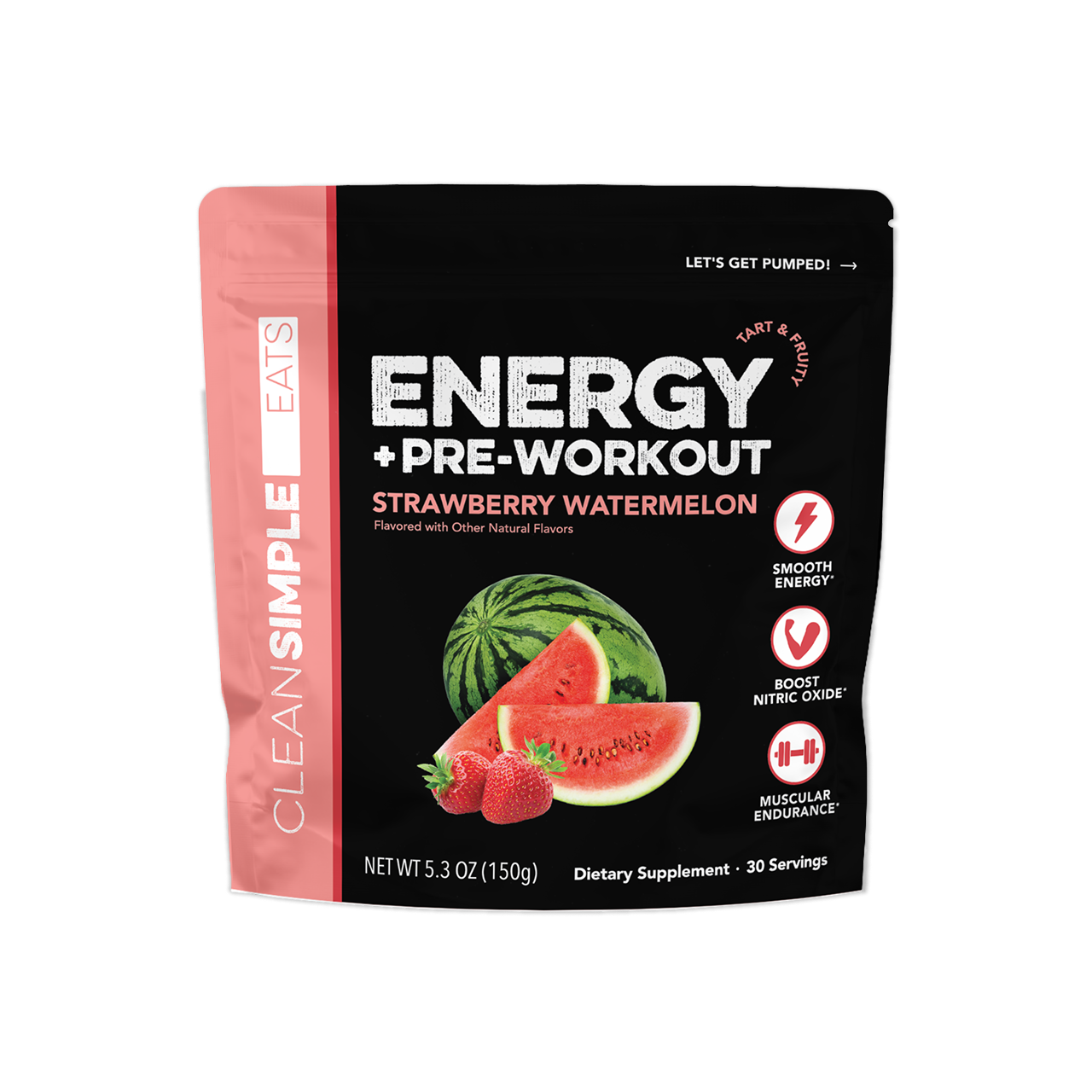 Energy + Pre-Workout: Strawberry Watermelon