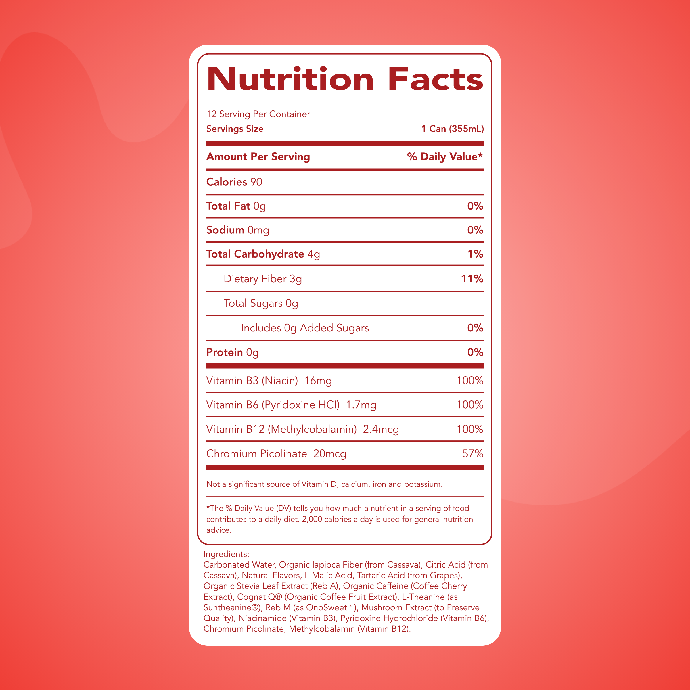 Energy + Focus: Lava Tropic (12-pack)