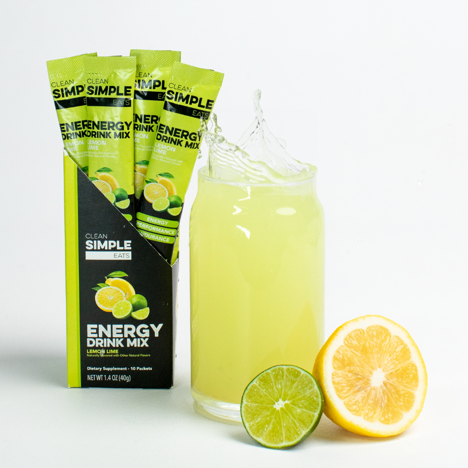 Energy: Lemon Lime Energy (10 Single Serving Stick Packs)