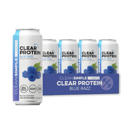 Clear Protein: Blue Razz (12 Pack)