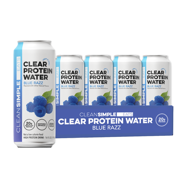Clear Protein Water: Blue Razz (12 Pack)