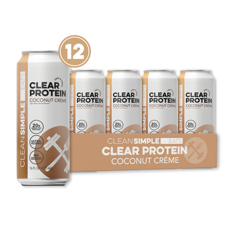 Clear Protein Water: Coconut Créme (12 Pack)