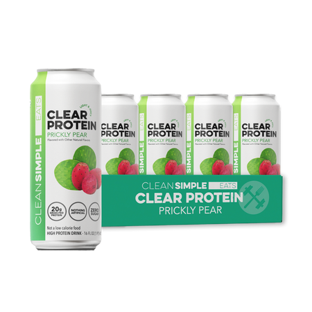 Clear Protein: Prickly Pear (12 Pack)