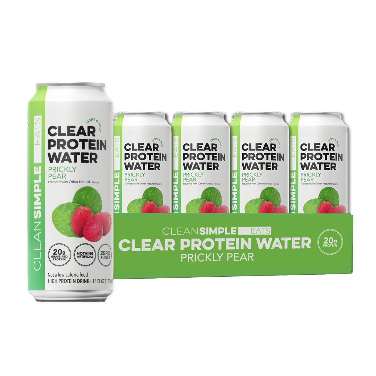 Clear Protein Water: Prickly Pear (12 Pack)