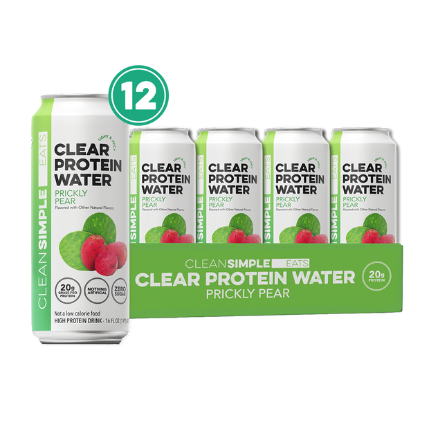 Clear Protein Water: Prickly Pear (12 Pack)