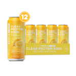 Clear Protein Soda: Frosted Lemonade