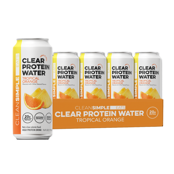 Clear Protein Water: Tropical Orange (12 Pack)